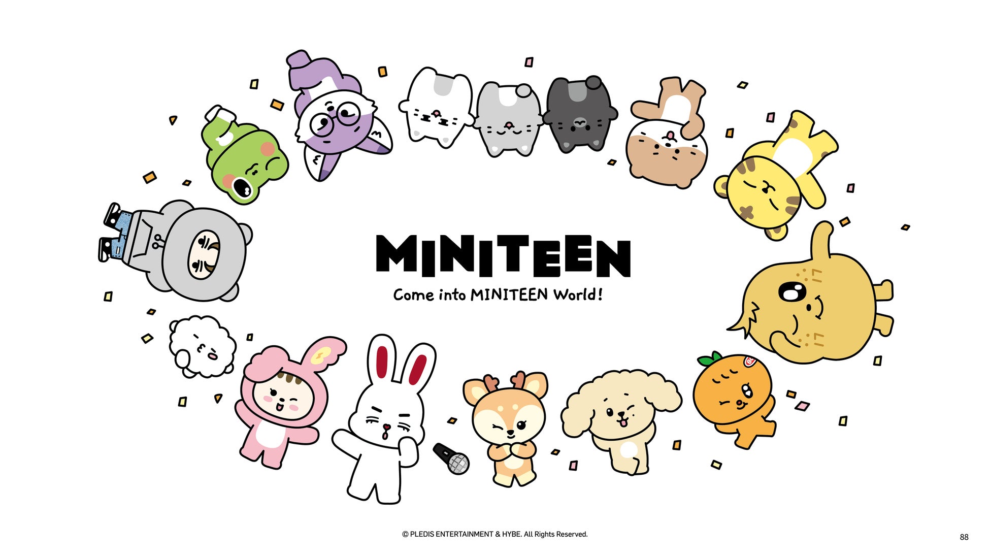 LOFT（ロフト）でSEVENTEENキャラクター「MINITEEN（ミニティーン