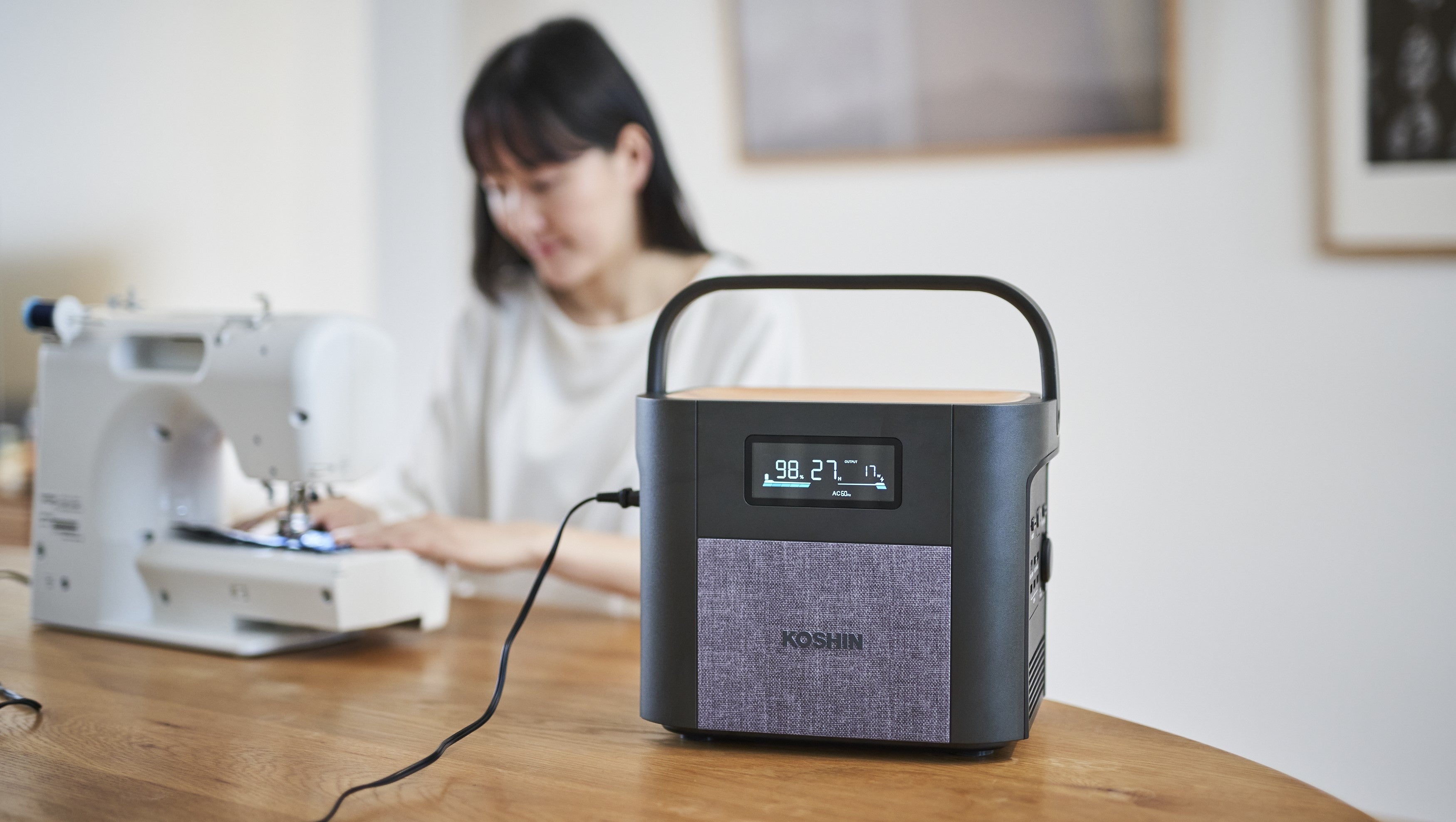 主婦に毎日使って欲しい！」普段使いのポータブル電源を開発した