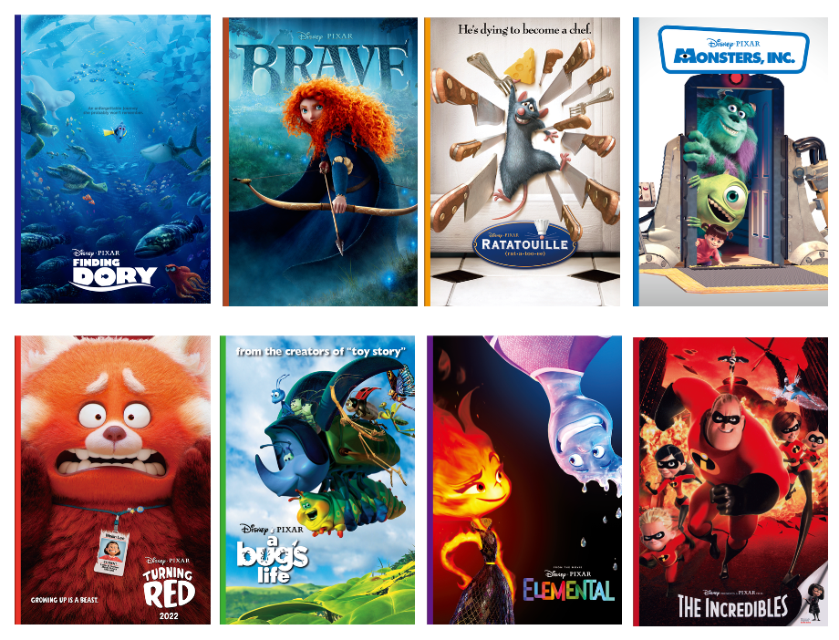 PIXAR happyくじまとめ売り Happyくじ PIXAR 大人気2種類