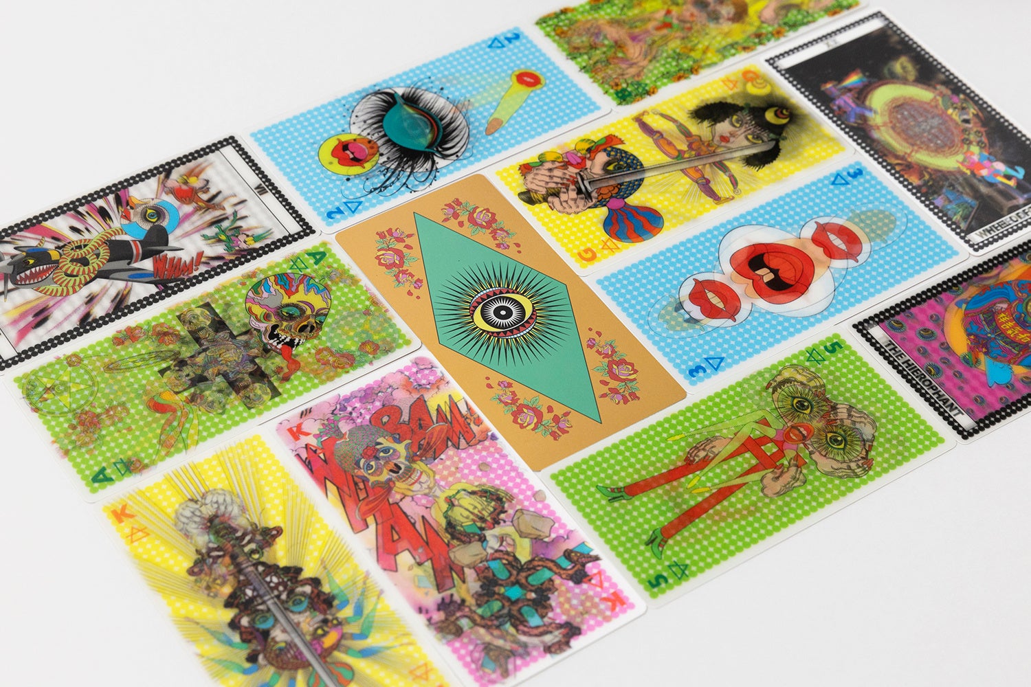 田名網敬一のオリジナルタロット「TTT –The Tanaami Tarot–」、集英社