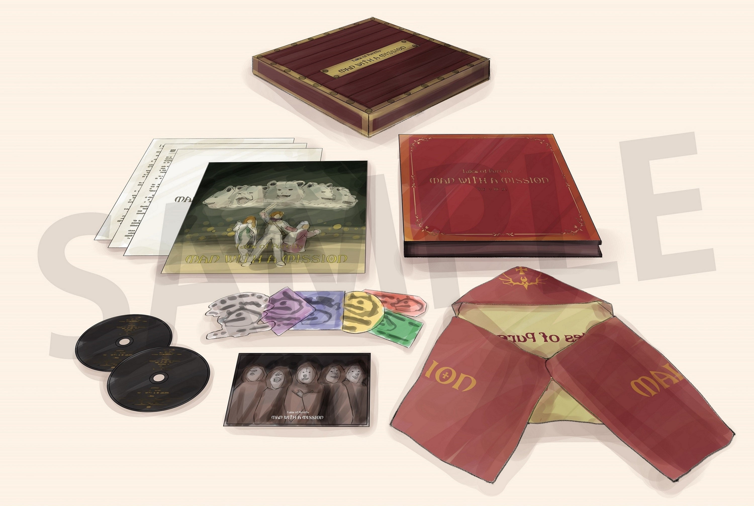 MAN WITH A MISSION 3rdアルバム「Tales of Purefly」の発売10周年を