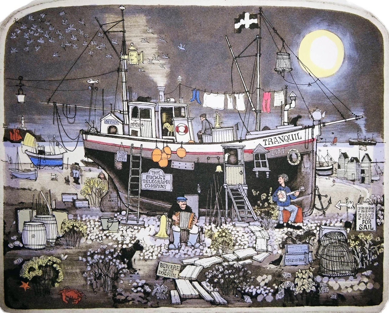 阪神梅田本店】イギリス古来のアーチ型銅版画を復刻、西欧の歴史、文化