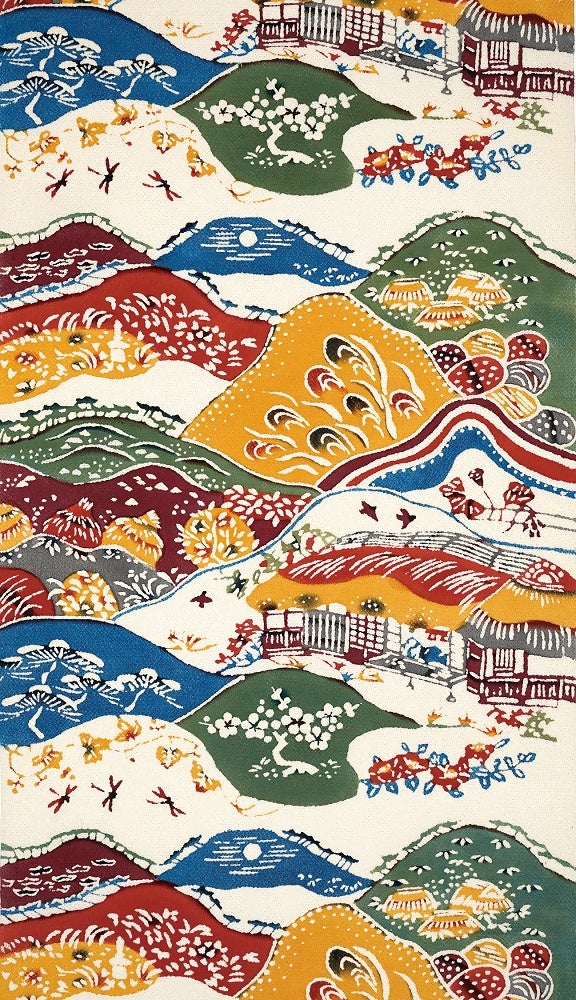 型絵染の人間国宝・芹沢銈介 生誕130年！芹沢銈介の型紙の世界が堪能