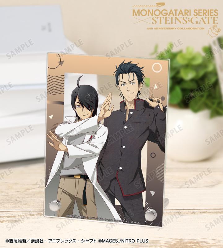 物語シリーズ×STEINS;GATE』の描き下ろし コラボイラストver