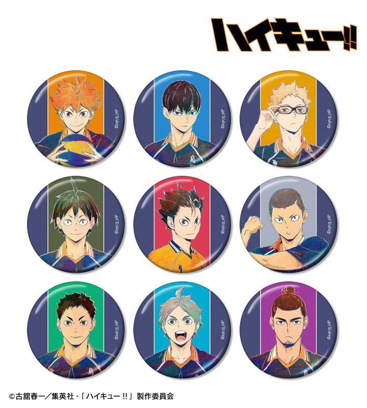 アニメ「ハイキュー!!」のトレーディング Ani-Art 第4弾 メタリック缶