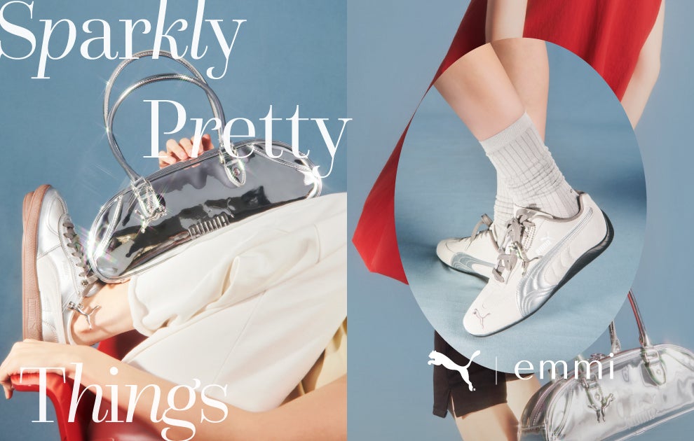 emmi×PUMA】シルバーをキーカラーにしたメタリックコレクションを発売