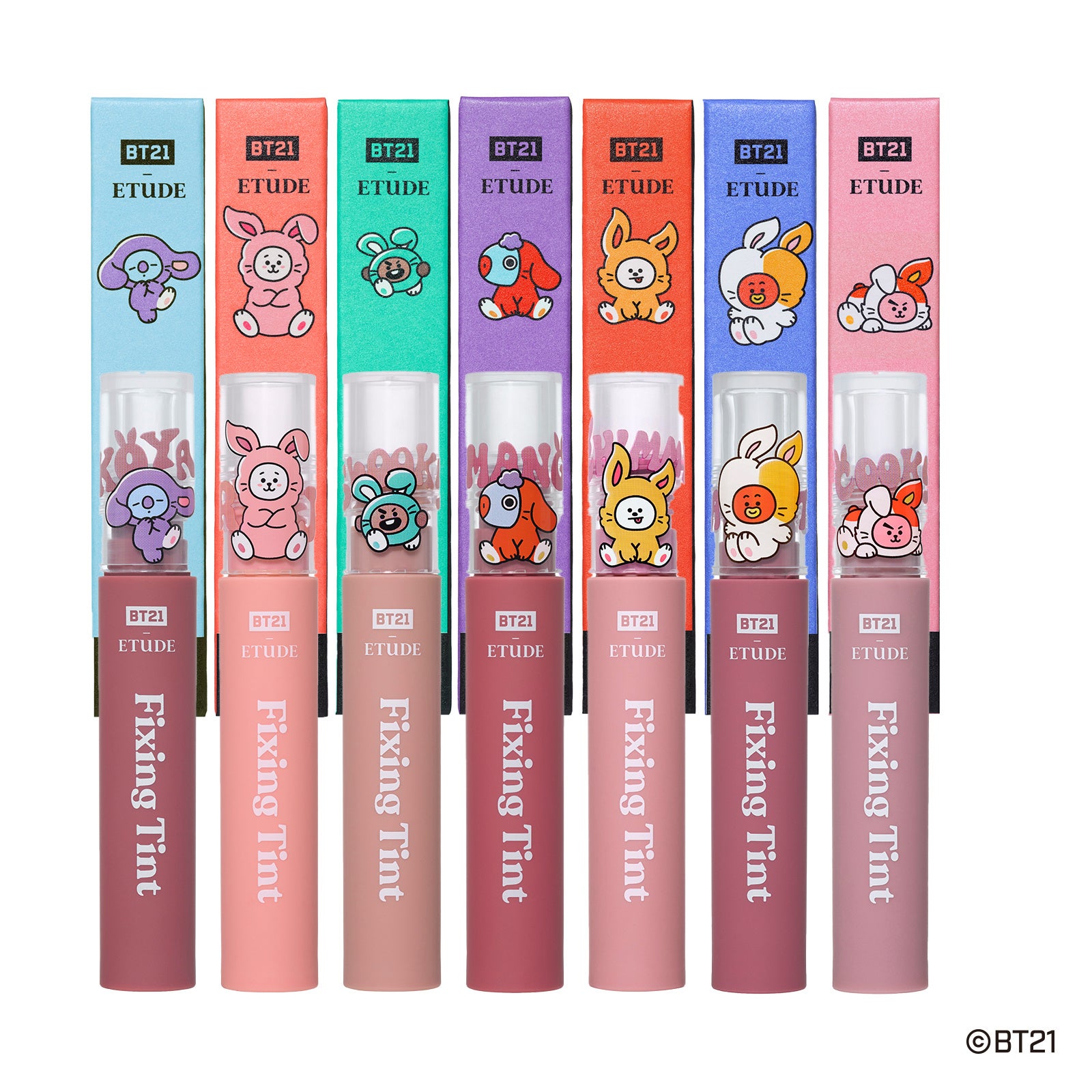ラビットデザインがキュートなBT21と一緒にぴょんっと飛躍の一年に