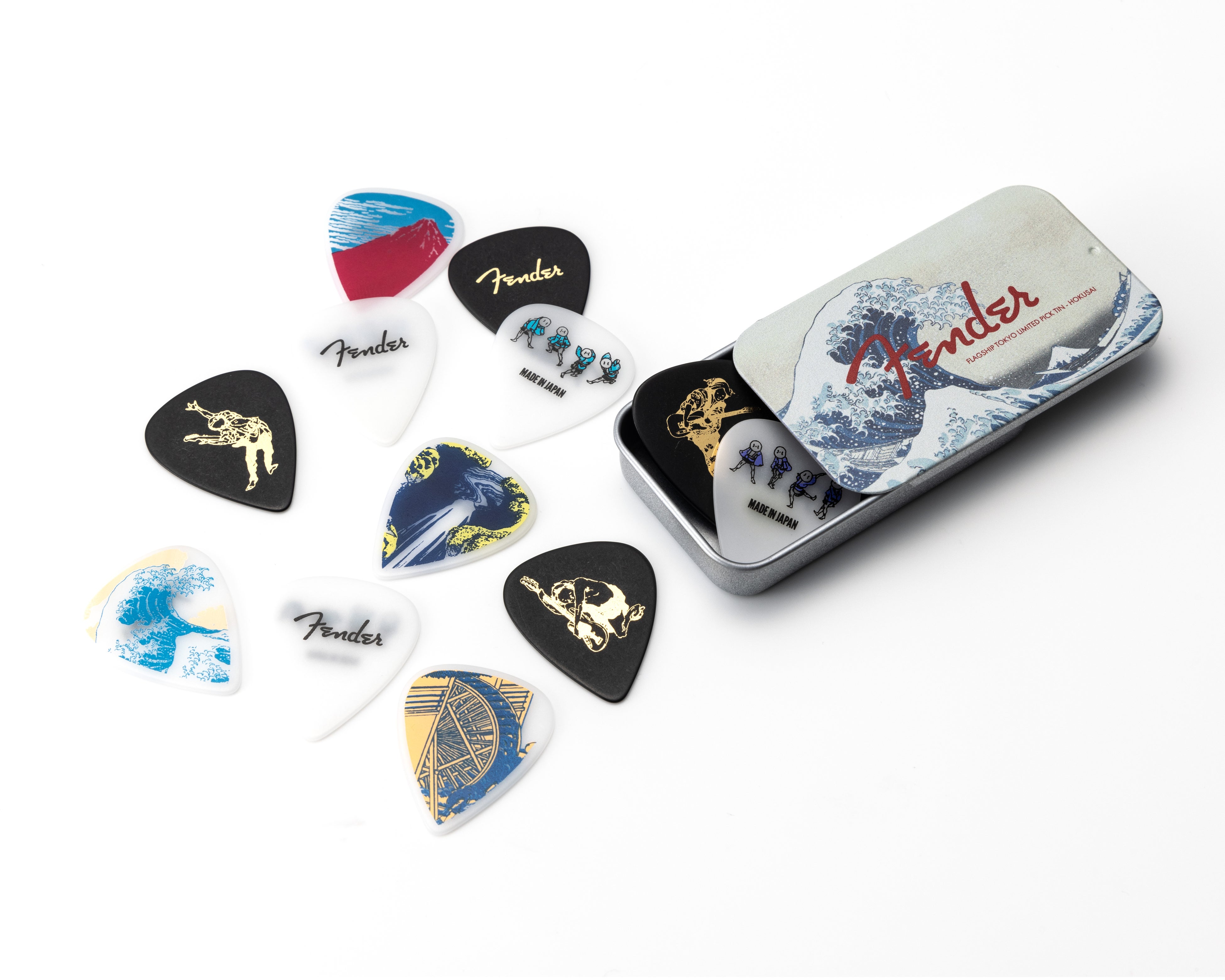 限定Fender Flagship Tokyo Leather Keychain 限定Fender Flagship