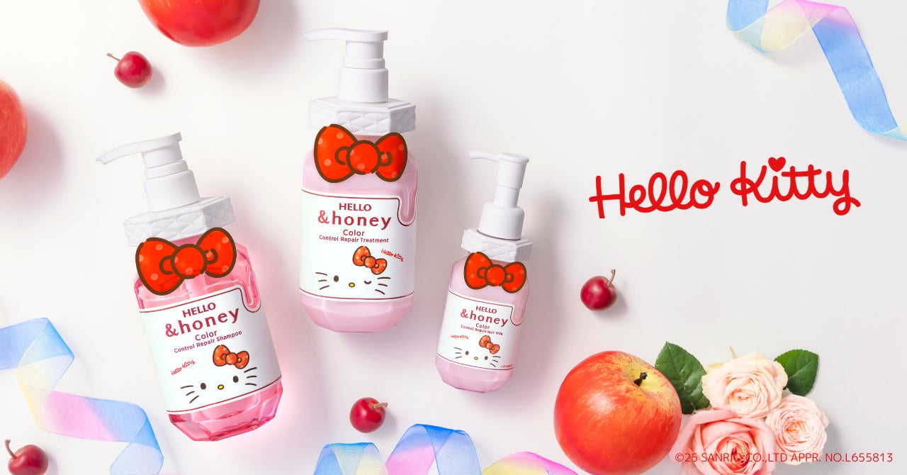 数量限定】＆honeyより初の「ハローキティ コラボデザイン」が登場