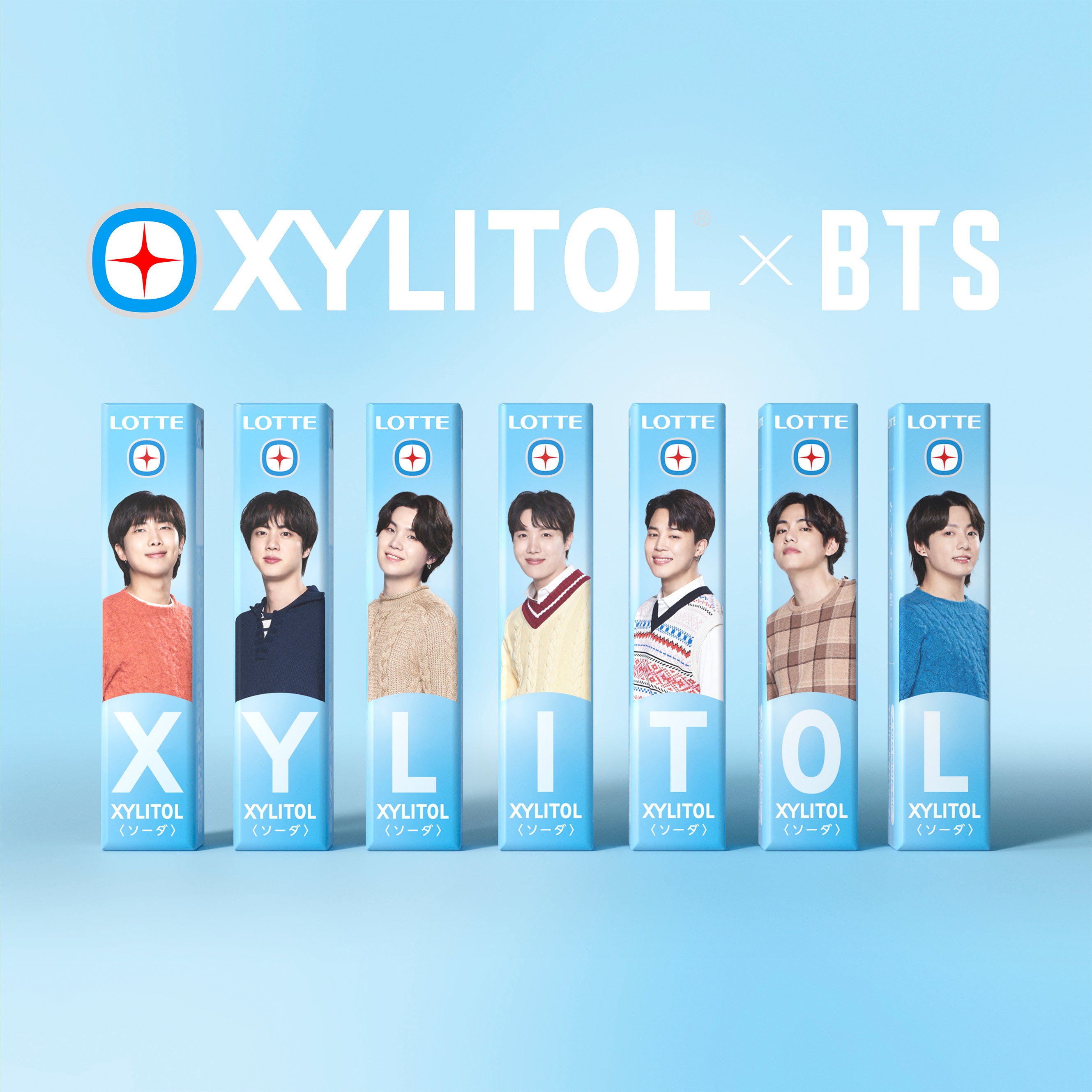 BTSデザインキシリトールガムが新ビジュアルで登場！「キシリトール