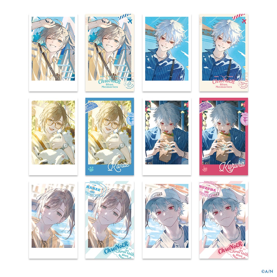 ChroNoiR Blue Memories」グッズを2025年4月8日(火)18時よりにじさんじ