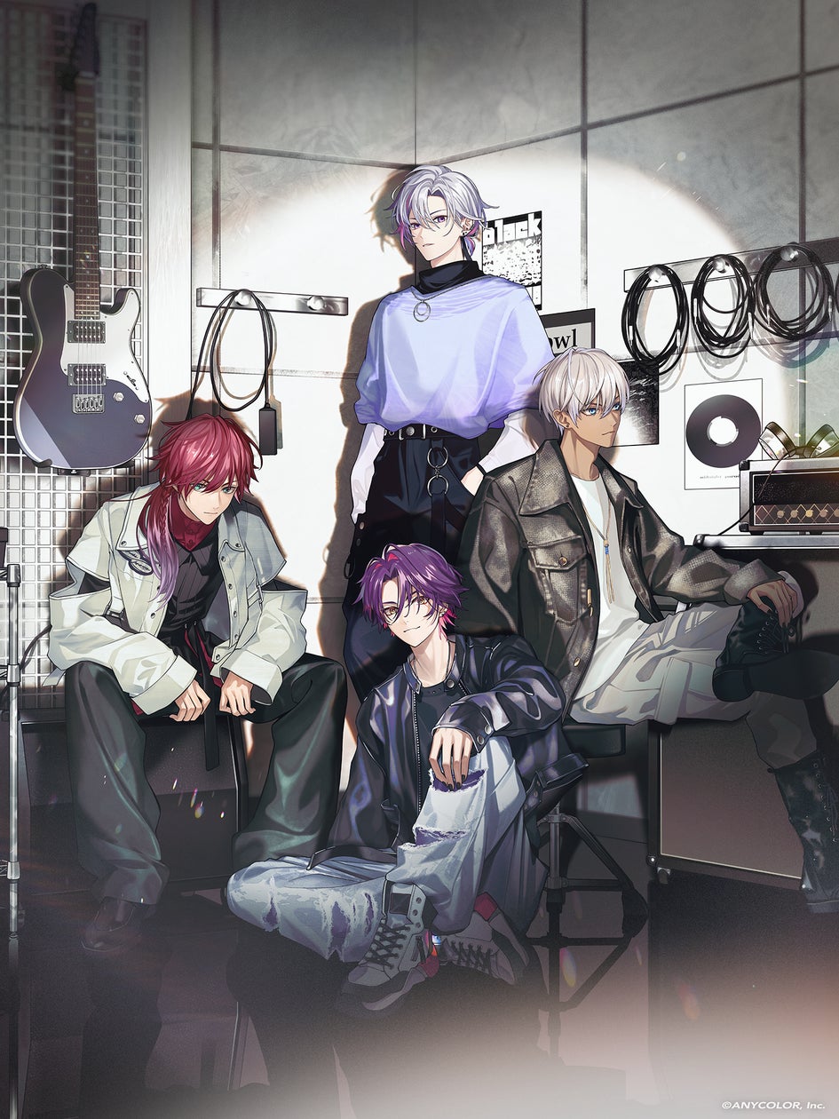 完成版リリース！にじさんじバンド「2時だとか」、1st Single『狂騒