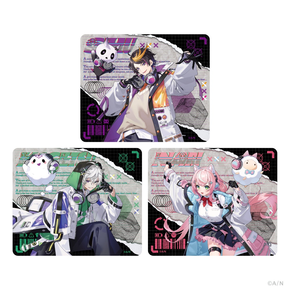 NIJISANJI Buddy Mode Type：Shu, Kagetsu & Nari】グッズを2025年6月