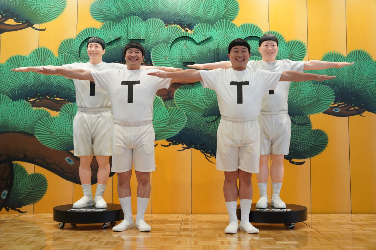 TT兄弟」の等身大フィギュア(立像)が登場！チョコレートプラネット
