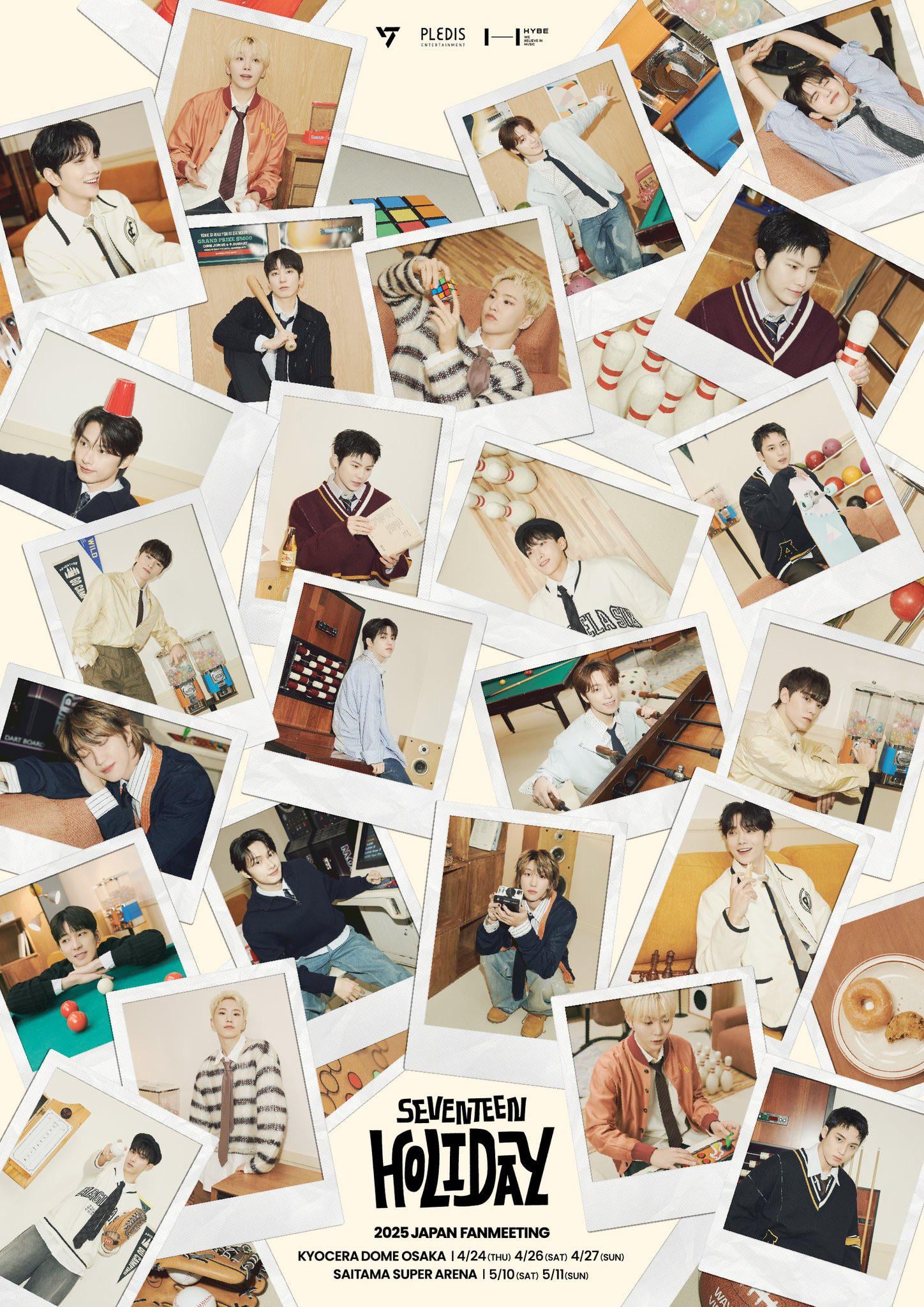 250218 SEVENTEEN 2025 JAPAN FANMEETING 'HOLIDAY' Announcement : r