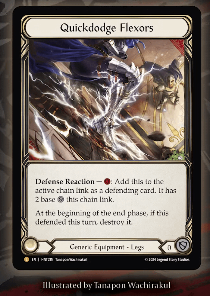 HNT] Quickdodge Flexors : r/FleshandBloodTCG