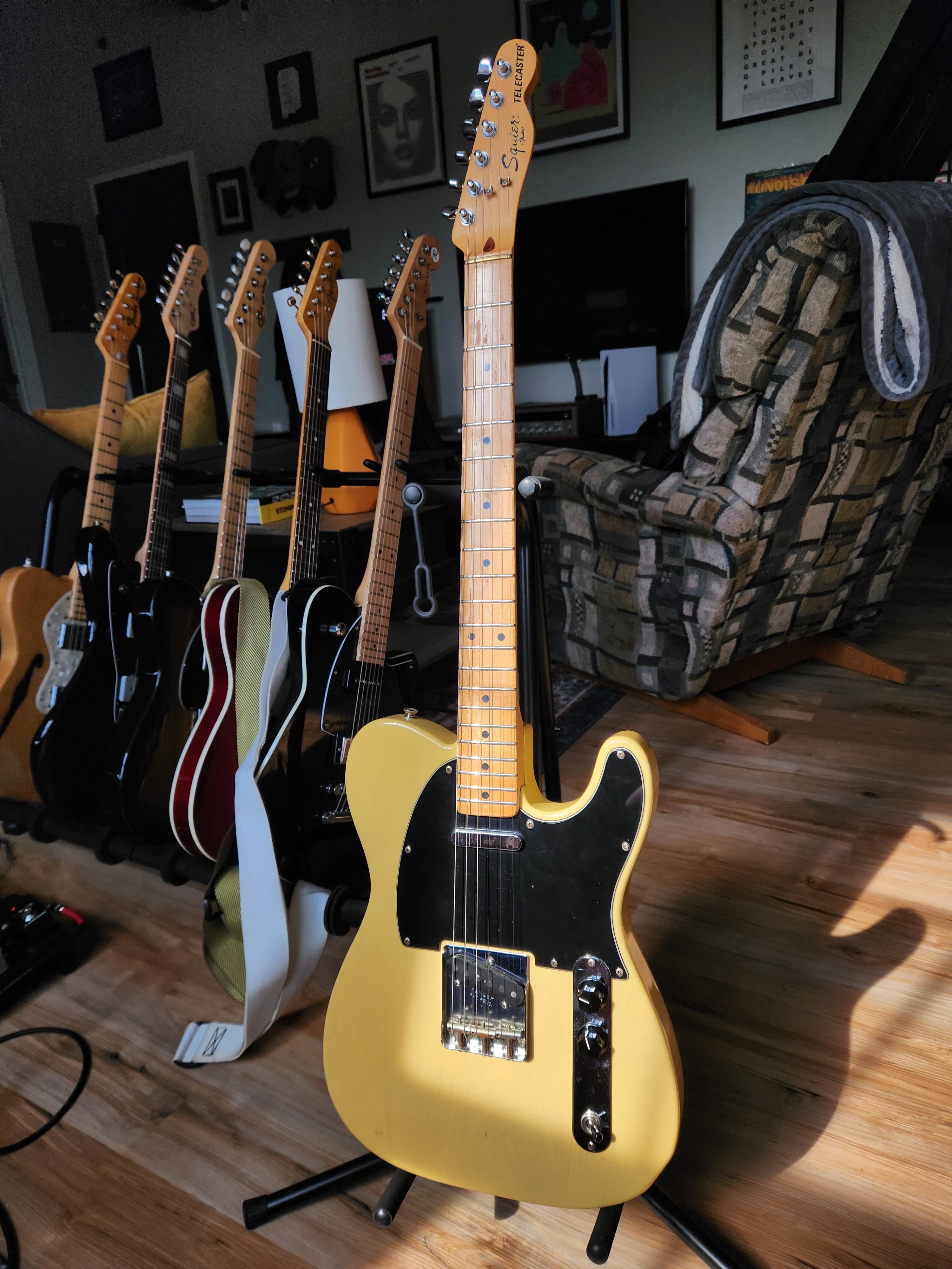 NGD - 1984年製MIJ Squier Tele : r/fender