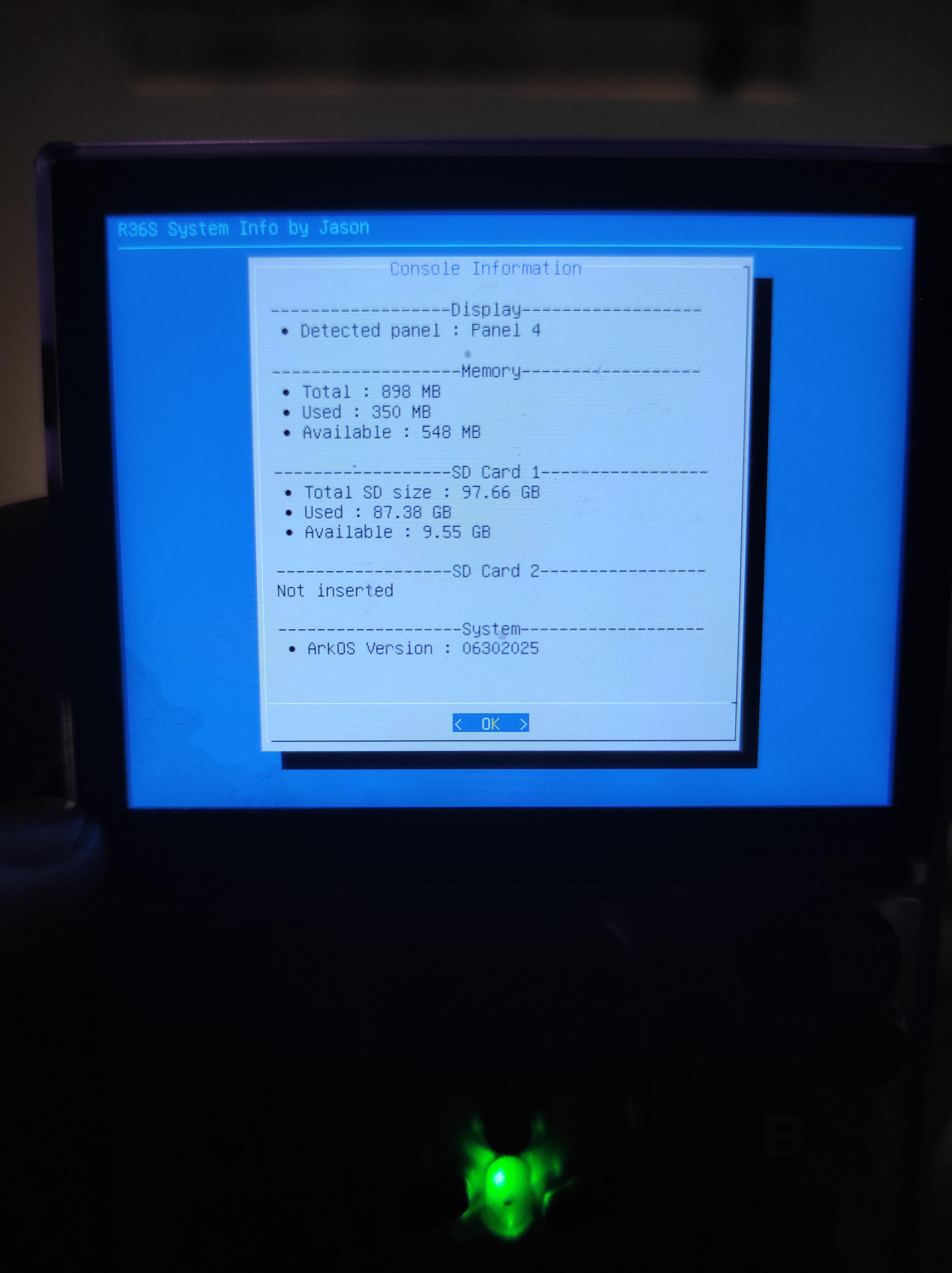 R36S system information script : r/R36S