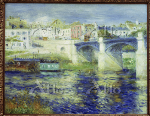 ルノワール 「シャトゥーの橋」 [33378909]のアート作品 - アフロ