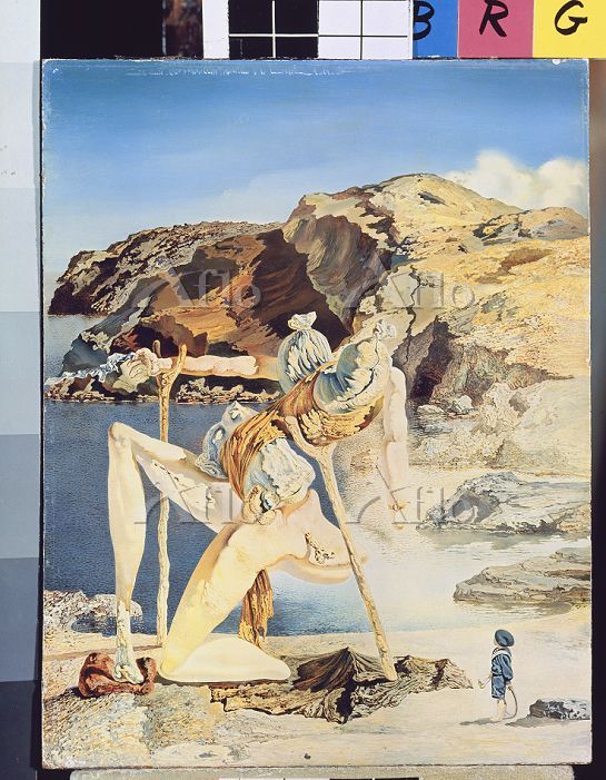 サルバドール・ダリ 「セックス・アピールの亡霊」 [945865]のアート