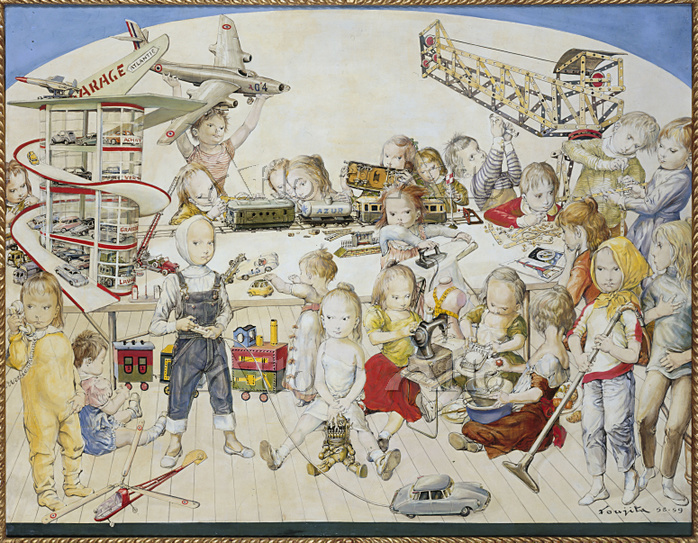 藤田嗣治 「アージュ・メカニック」 [70179058]のアート作品 - アフロ