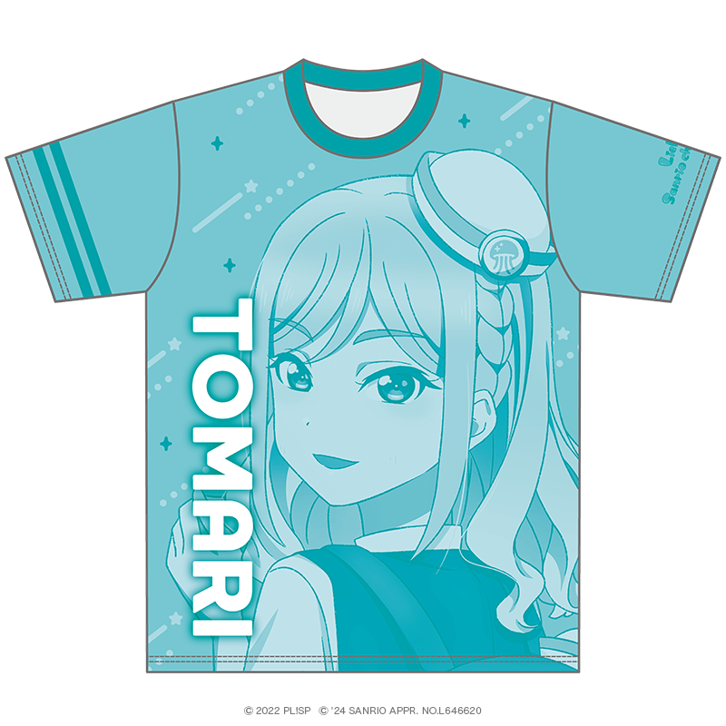 ラブライブ！スーパースター!! カラーTシャツ 鬼塚冬毬×タキシードサム