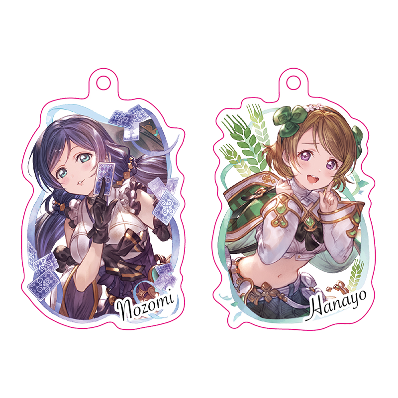 グランブルーファンタジー×ラブライブ！ アクリルキーホルダー μ's（全