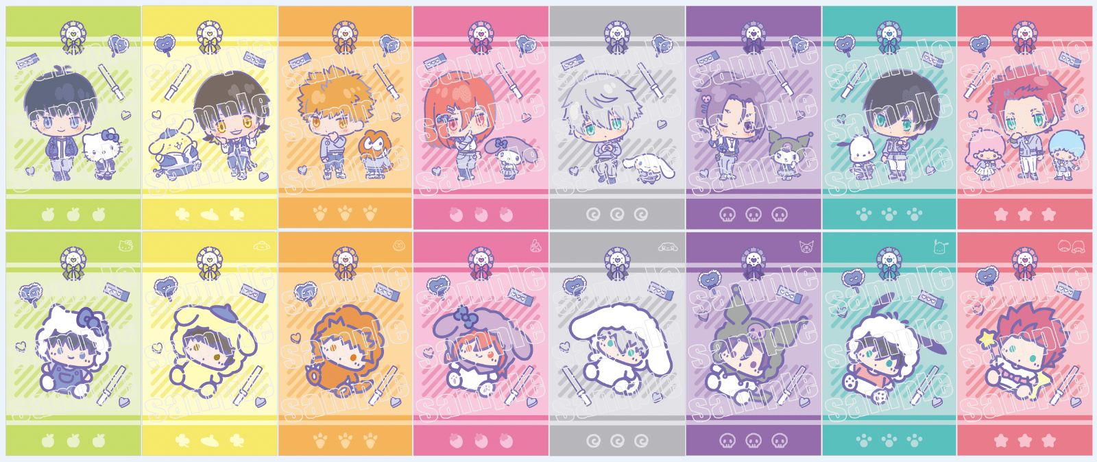 ブルーロック×サンリオキャラクターズ コレクトカードホルダー ミニ