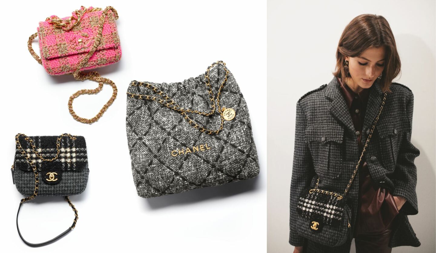シャネルCHANELツイードバッグ入りセット即日完売品 シャネルCHANEL