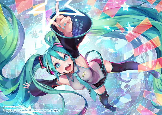 初音ミク×TOUCH！WOWOW2014 スペシャルライブ」オリジナル 初音ミク