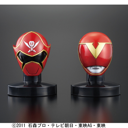新規造型！ゴーカイレッドとアカレッドのマスクコレクションが限定受注