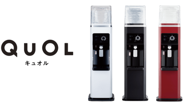 PREMIUM WATERにグッドデザイン賞受賞の新ウォーターサーバー『QuOL