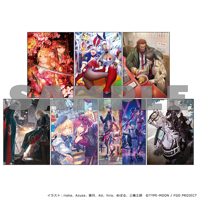 Fate/Grand Order」7周年記念KADOKAWA商品！ 武内崇、TAa、pako、ひろ
