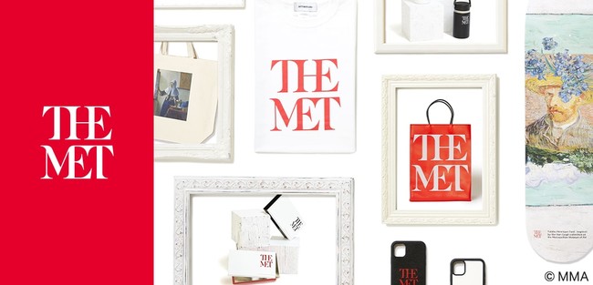 ニューヨーク・メトロポリタン美術館所蔵のアートや「THE MET」ロゴを