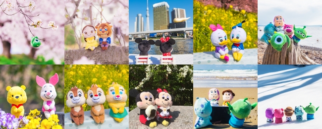 アウトドアにも連れていこう！いろいろなポーズで“ちょっこり”できる
