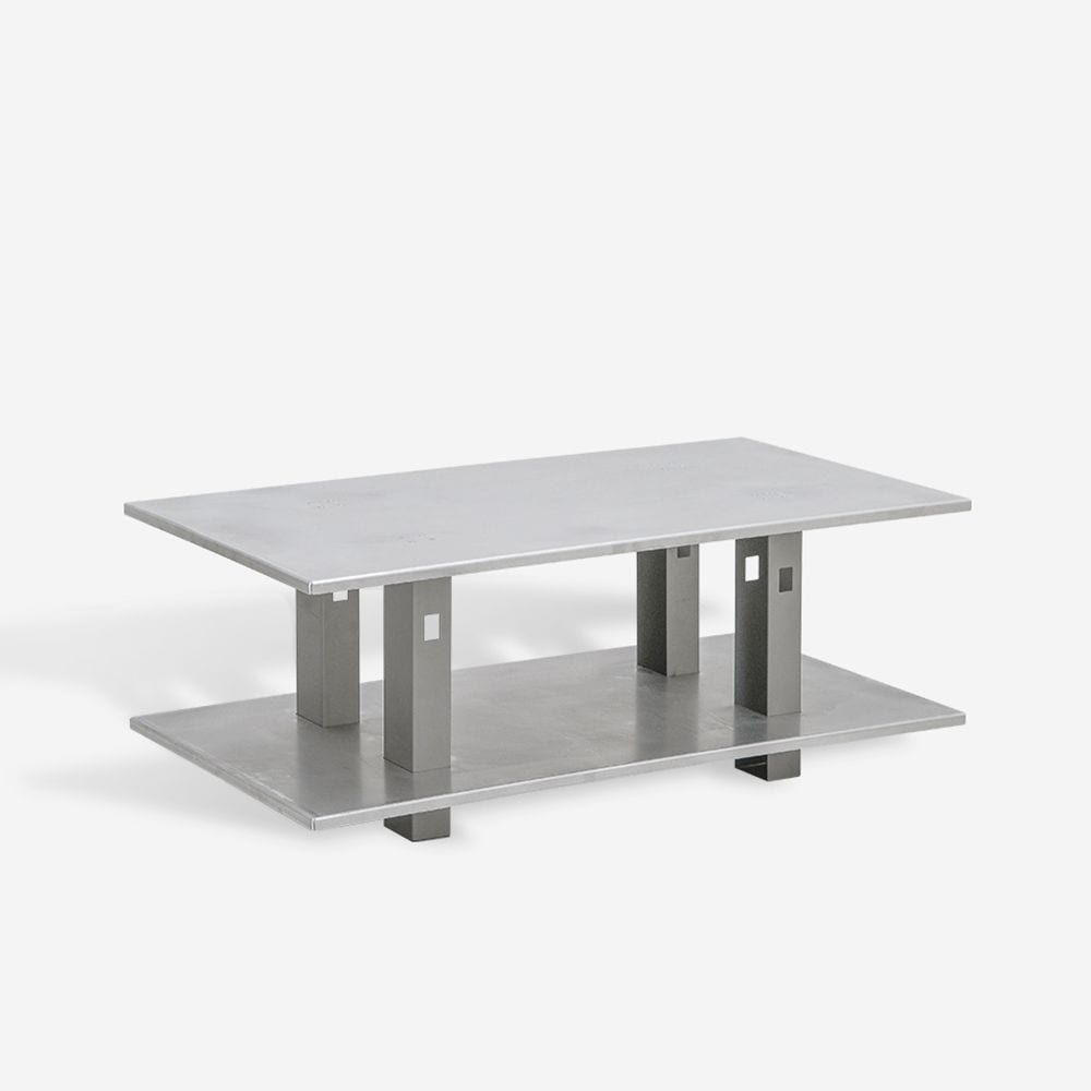 IKEA VITTSJÖ ヴィットショー ネストテーブル2点セット | ローテーブル