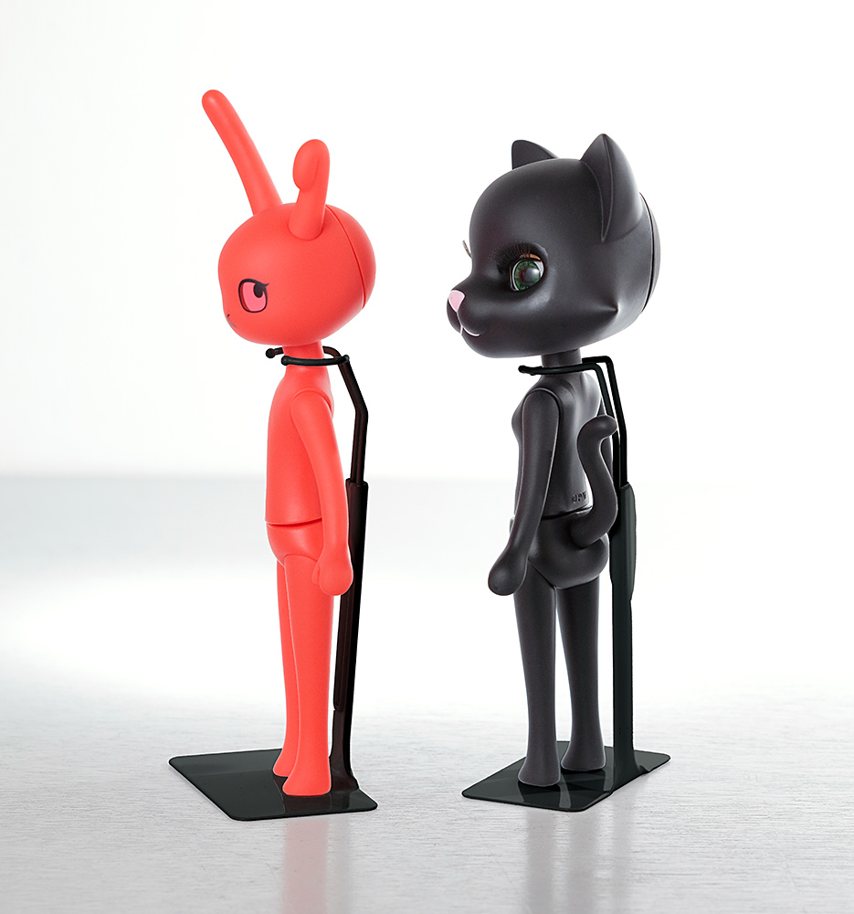 日本卓上開発 金属ドールスタンド（ショート）ブラック - PetWORKs Store