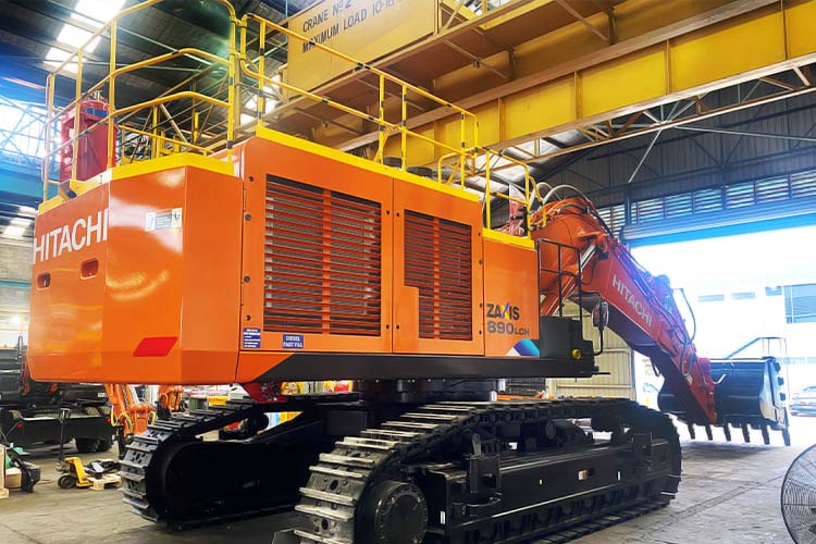 Case Study - Hitachi ZX890 Excavator - JSG Industrial Systems