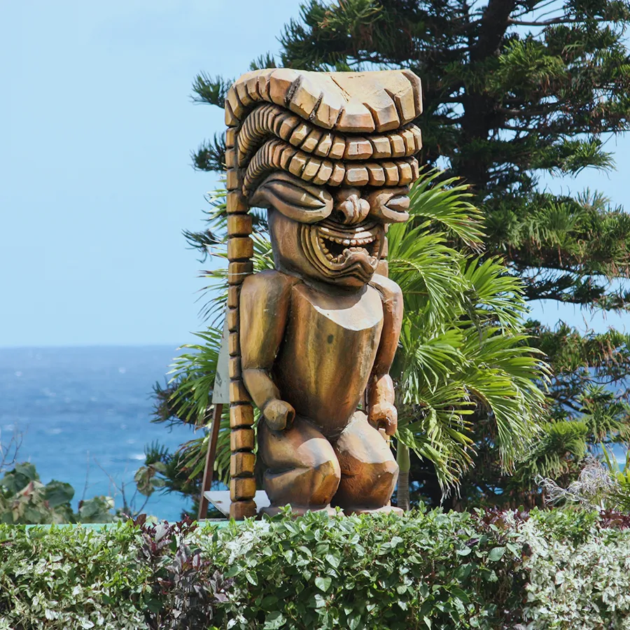 Tiki フィギュア ハワイ雑貨 TIKIの置物 ハワイアン HAWAII Tiki Tiki