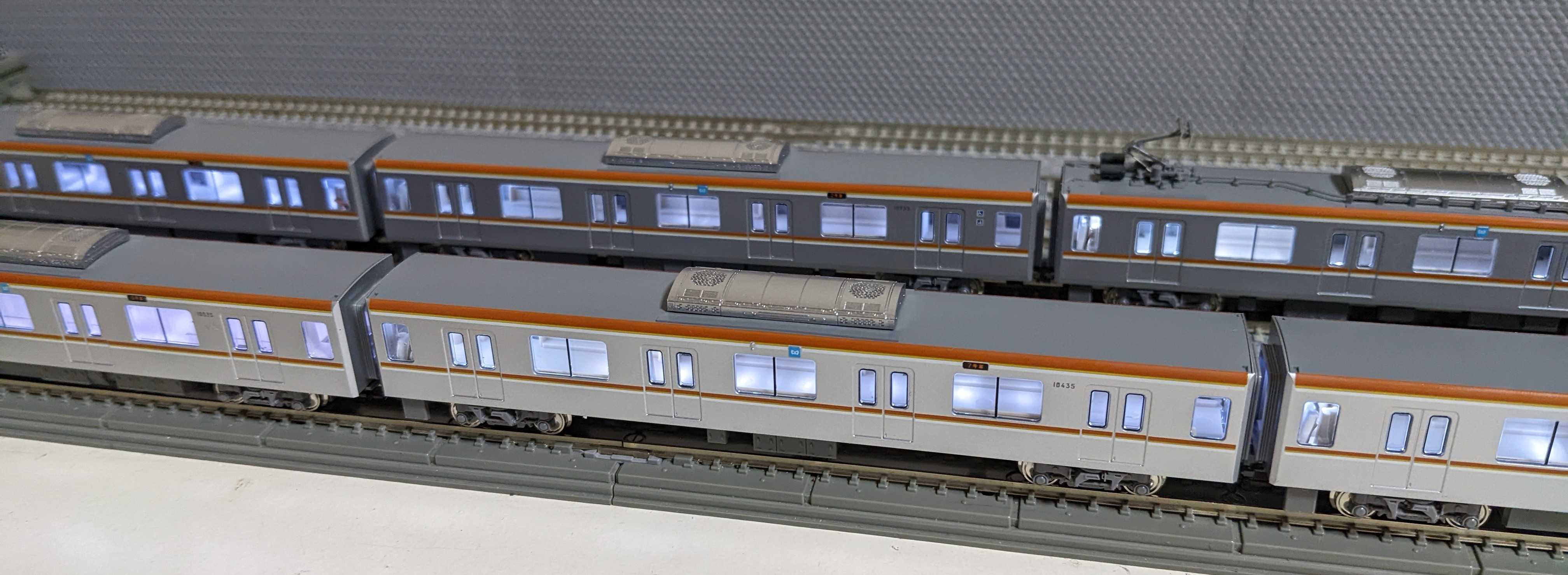 🟡kato 10-1259/1260/1261 東京メトロ有楽町線 10000系 室内灯工事
