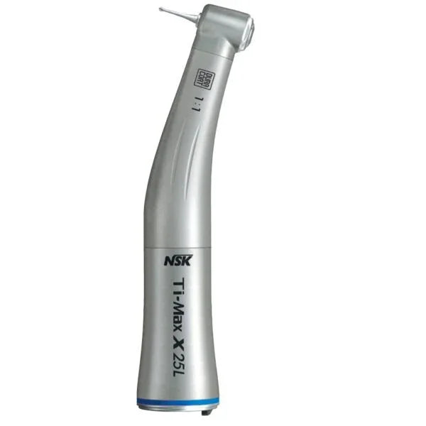 NSK Ti-Max X25L 1:1 Fiber Optic LED Contra Angle – Pursegio