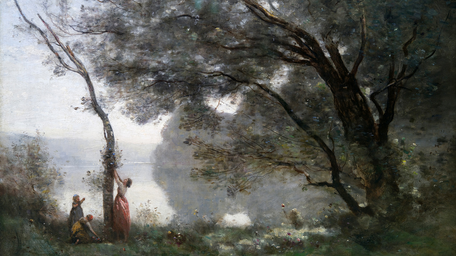 優しい筆のタッチが生む詩情豊かな風景 コロー「モルトフォンテーヌの