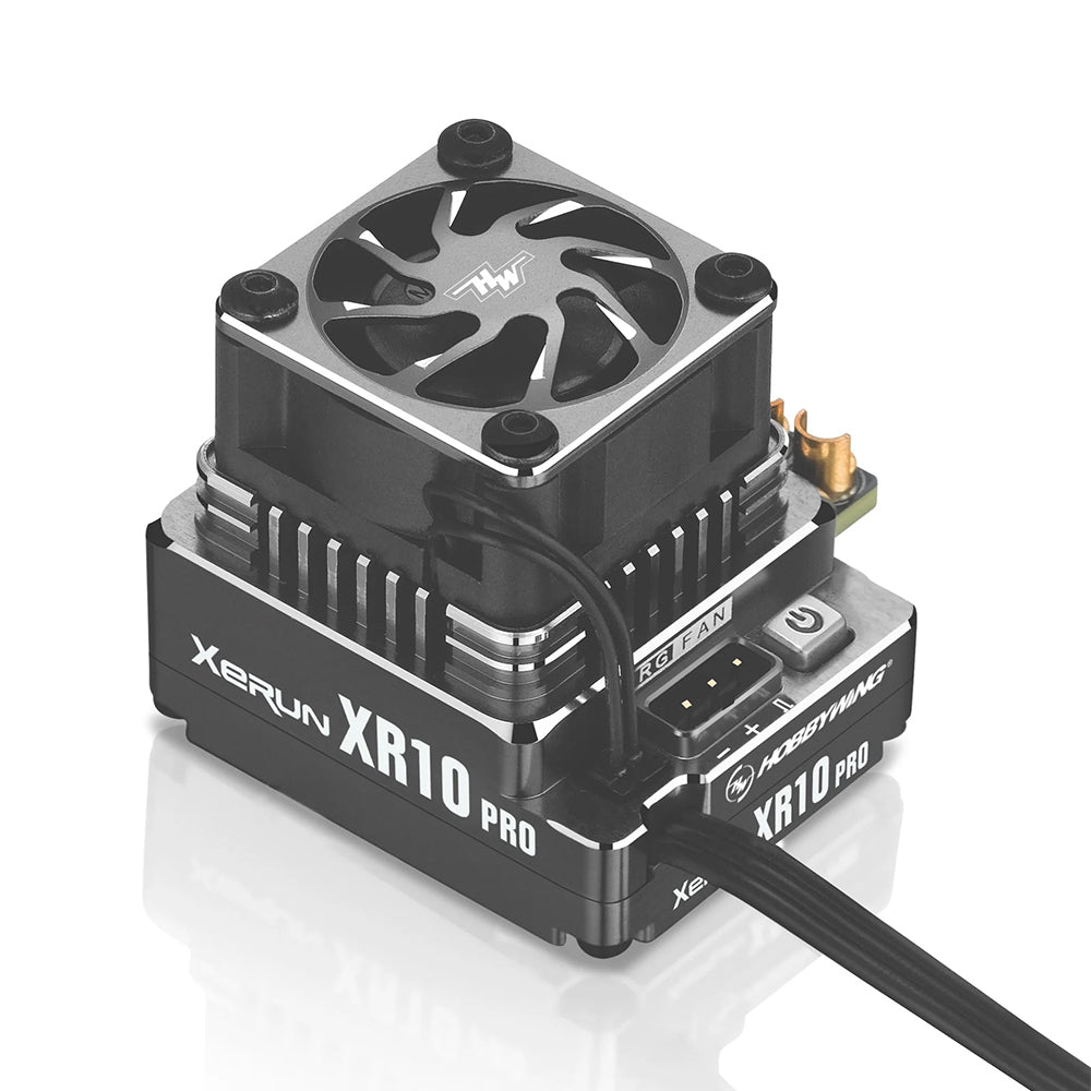 HobbyWing XeRun XR10 PRO G2S Elite ESC (2S) Surface ESC — Pyrodrone