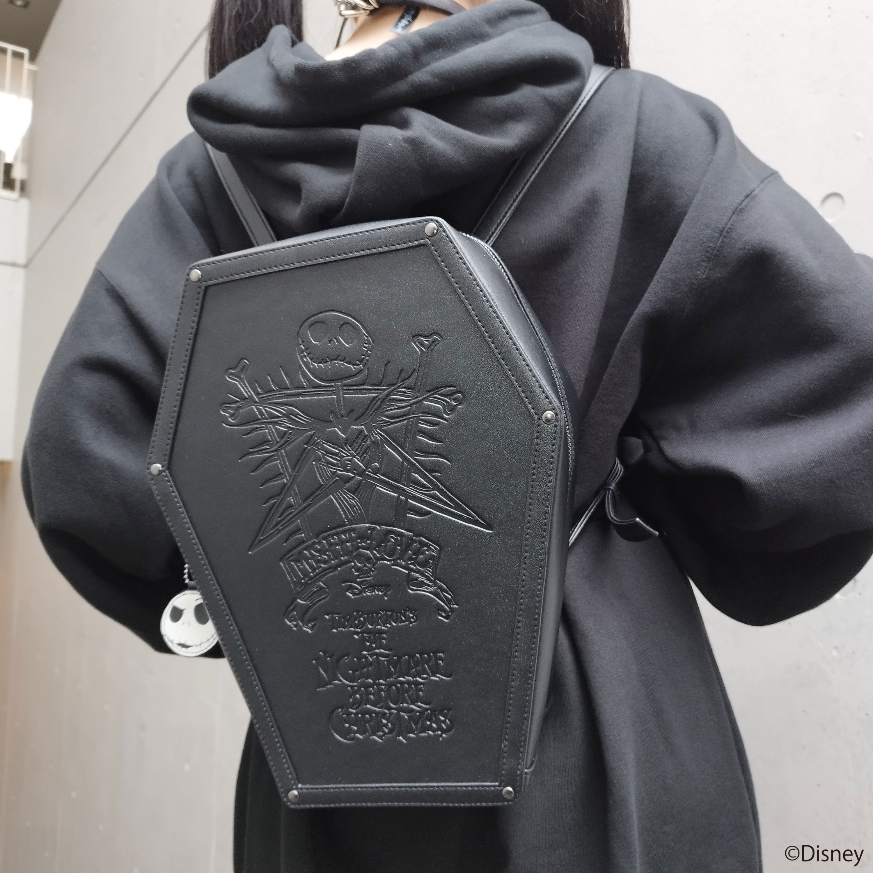 QOOZA / The Nightmare Before Christmas / Coffin backpack（Q0028