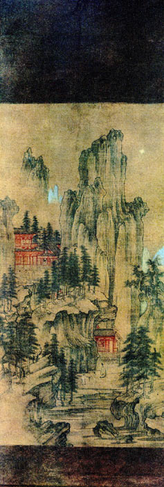 中国絵画史ノート 五代 水墨山水画 花鳥画の発展