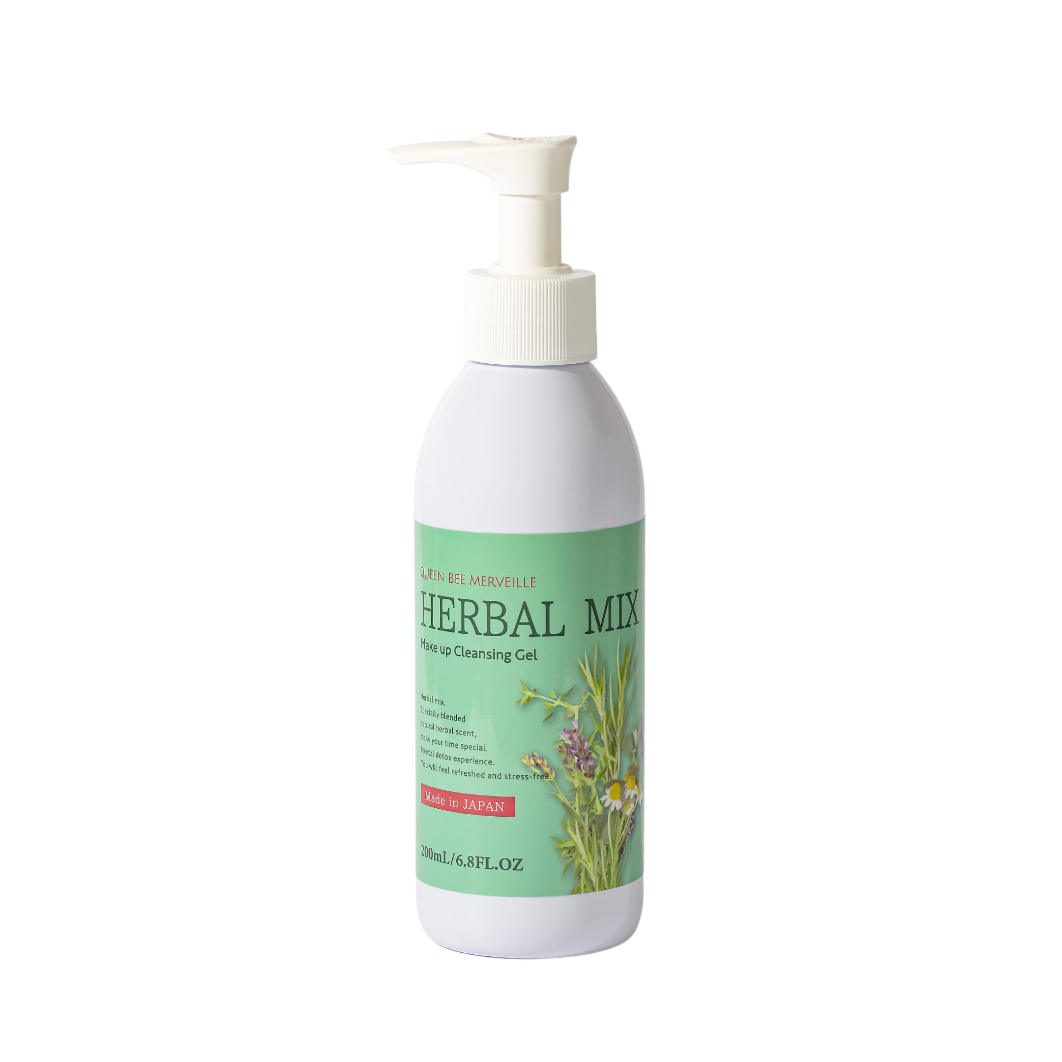 ハーブ香るクレンジングジェル 200mL｜ダブル洗顔不要・美容液洗顔