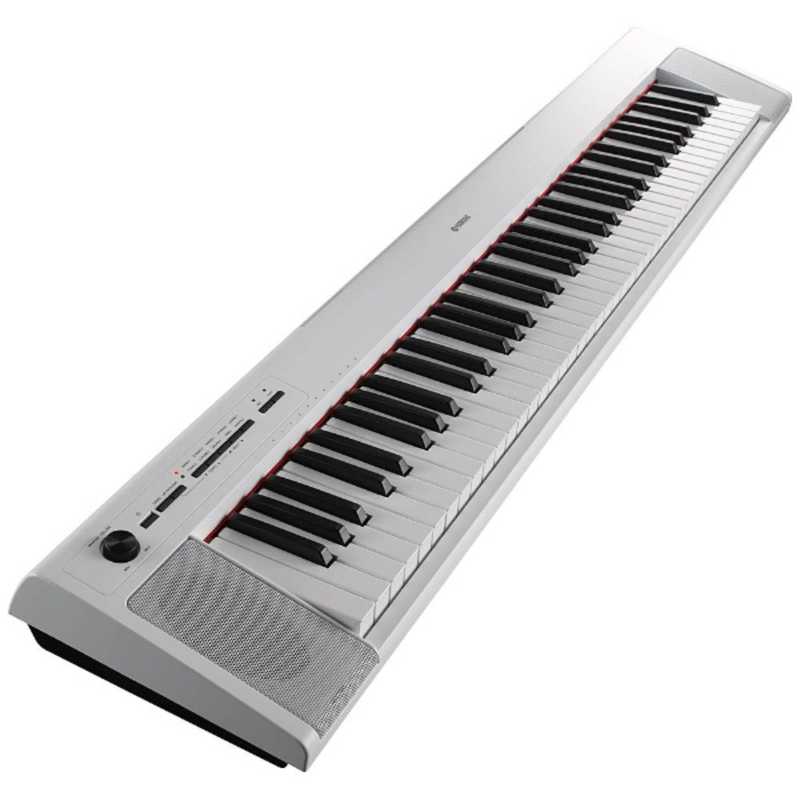 楽天市場】ヤマハ YAMAHA piaggero 電子キーボード 76鍵盤 NP-32WH