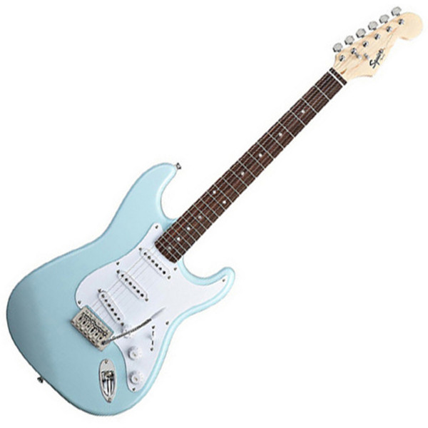 Squier By Fender Bullet Stratocaster, RW, Daphne Blue at Gear4music