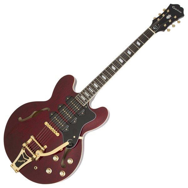 Epiphone Riviera Custom P93, Wine Red at Gear4music