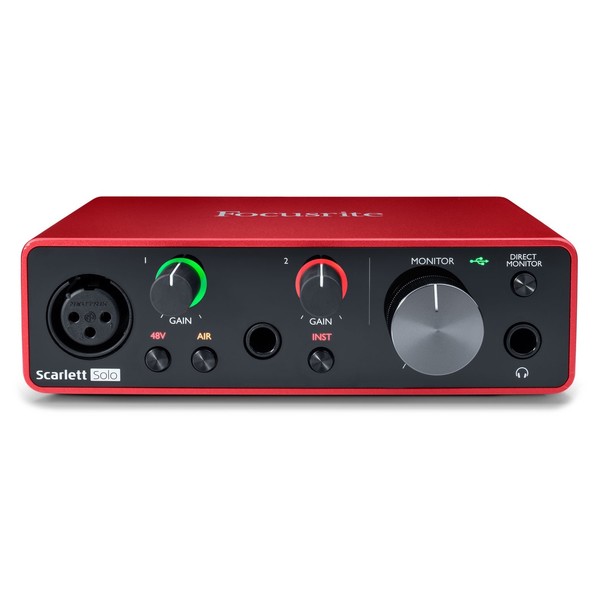 Focusrite Scarlett Solo (3rd Gen) at Gear4music